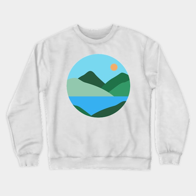 the river Crewneck Sweatshirt by Luckyart11